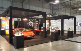 Allestimento stand AVM 1959 - Mido