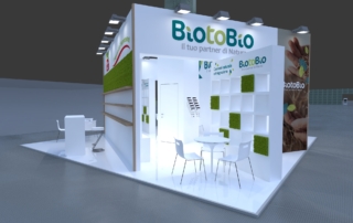 Progetto stand BiotoBio - Sana