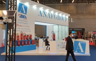 Foto 01 stand Anafgroup Expoprotection 2021