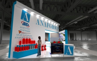 Progetto stand Anafgroup Expoprotection Render 04