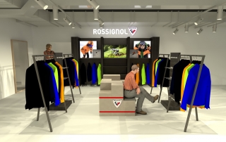 Corner Rinascente - Rossignol Progetto 03