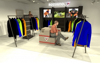 Corner Rinascente - Rossignol Progetto 04