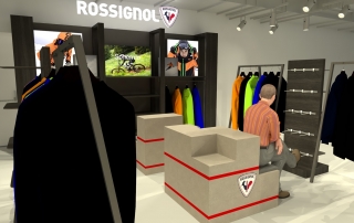 Corner Rinascente - Rossignol Progetto 02