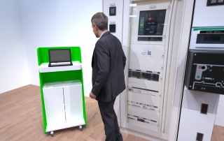 Postazione computer design Schneider Progetto