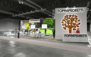 Salone del Mobile 2022 - Progetto stand Foppapedretti