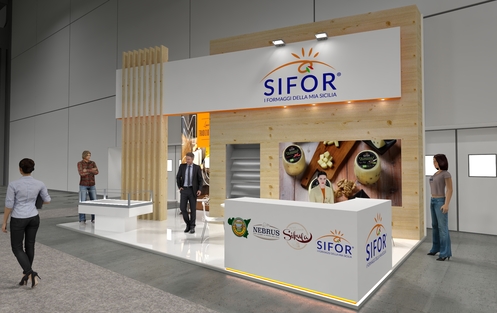 Sifor - Progetto stand Cibus 2021