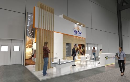 Sifor - Progetto stand Cibus 2021