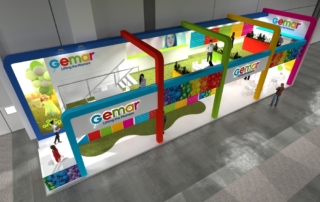 Progetto Stand GEMAR a Spielwarenmesse