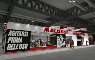 Stand Malossi Progetto Arch. Calvi