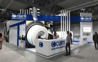 Productronica 2023 - Progetto stand CURTI