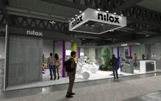 Nilox Eicma 2023 - Progetto studio Calvi