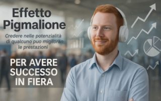Effetto Pigmalione per avere successo in Fiera
