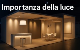 Importanza della luce negli stand