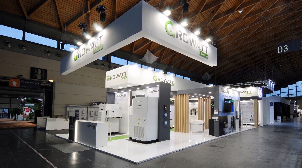 Foto stand Growatt
