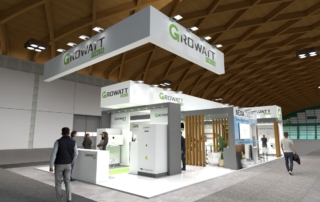 Progetto stand GROWATT