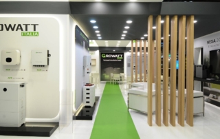 Foto progetto stand GROWATT