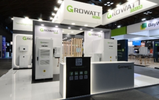 Foto stand Growatt a Key Energy