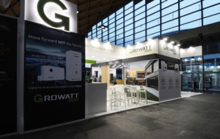 Foto stand Growatt a Key Energy